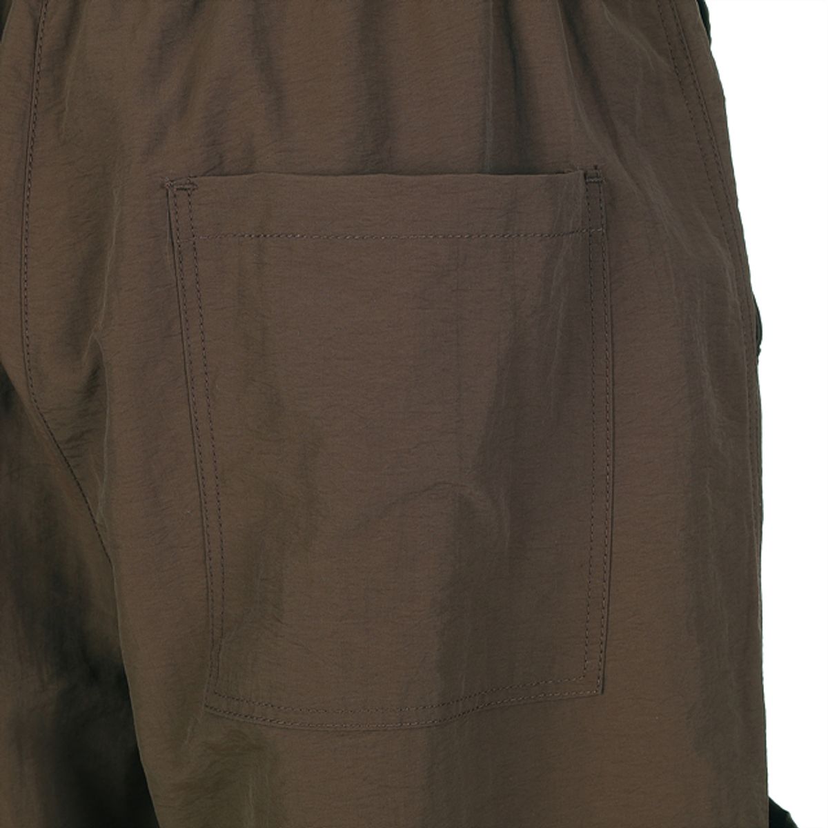 라라폭스(LALAFOX) LYLON POCKET PANTS BROWN BQ2WP018