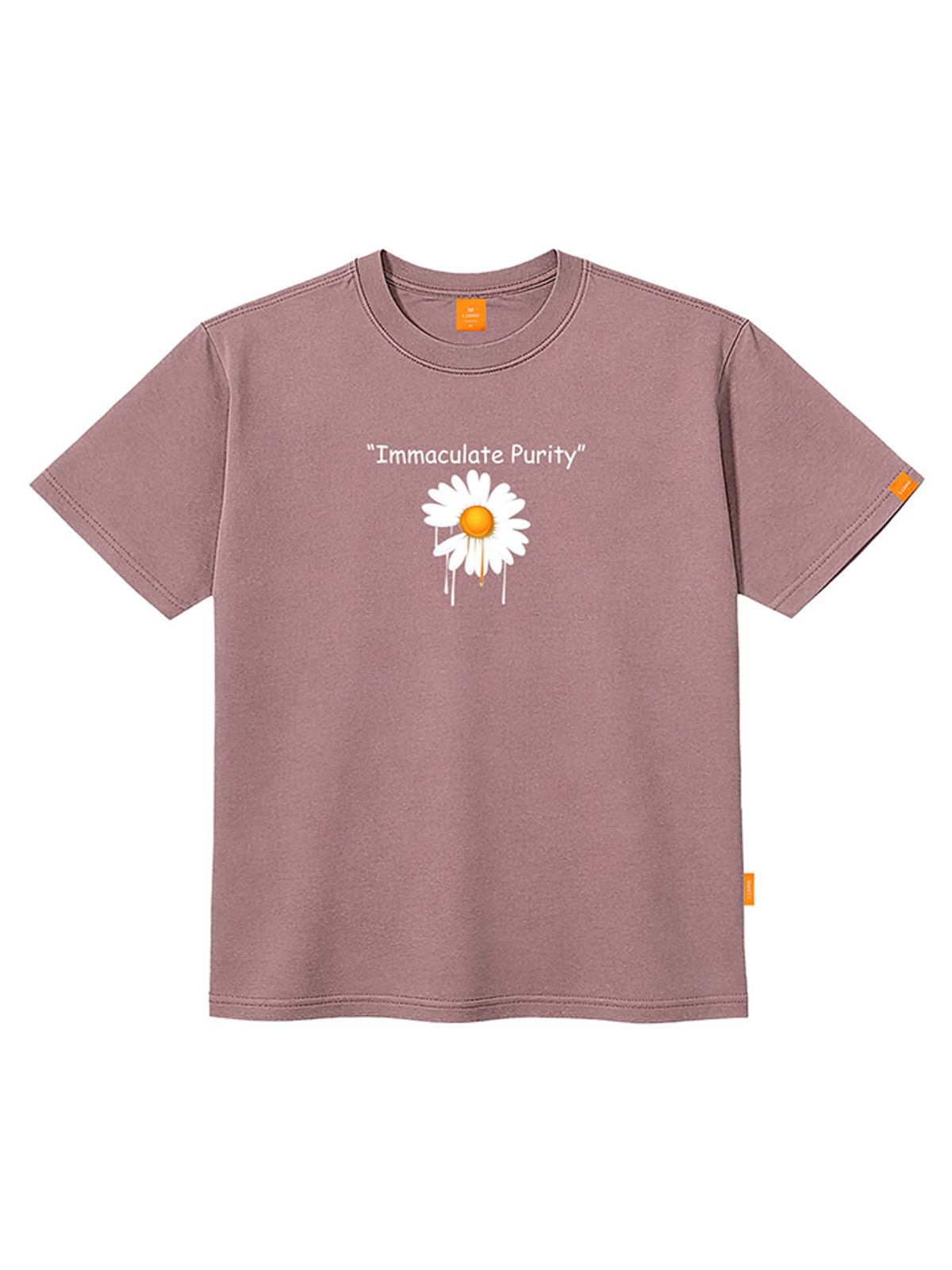 엘라모(LLAMO) 순수 반팔티셔츠 남녀공용 빅사이즈 S~4XL
