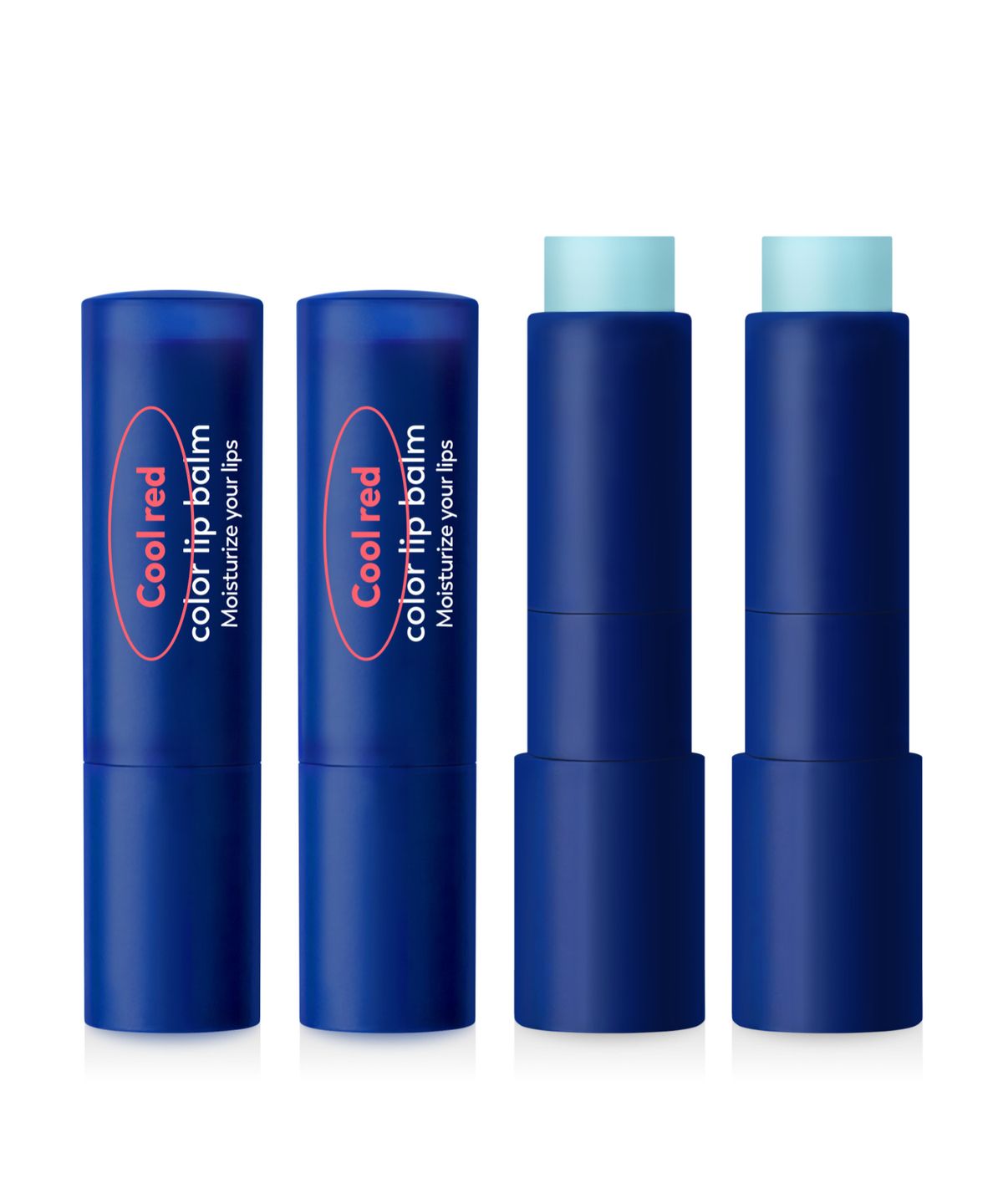다슈(DASHU) [2pack] 맨즈 컬러 체인지 립밤 (2color, 웜톤, 쿨톤), 2개 set