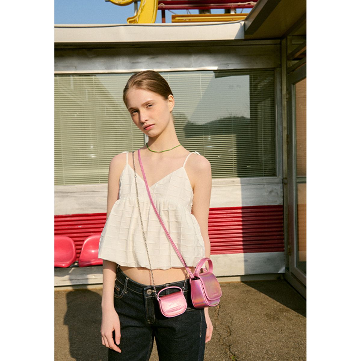랩(LAP) AURORA CROSS BAG AQ7AB411