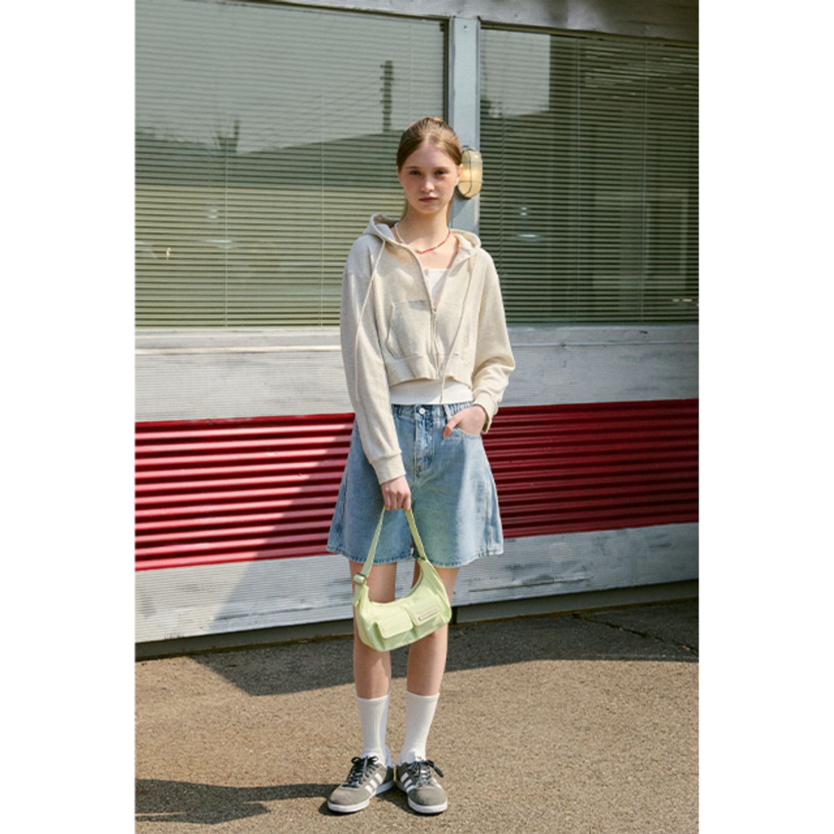 랩(LAP) POCKET SHOULDER BAG AQ7AB408