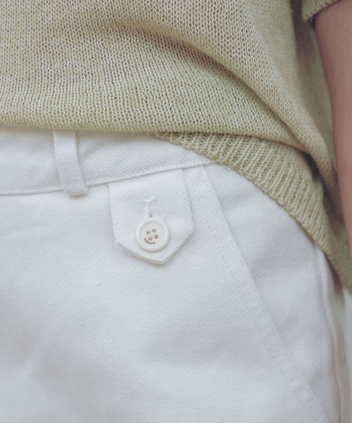 유라고(URAGO) Modern cotton half pants