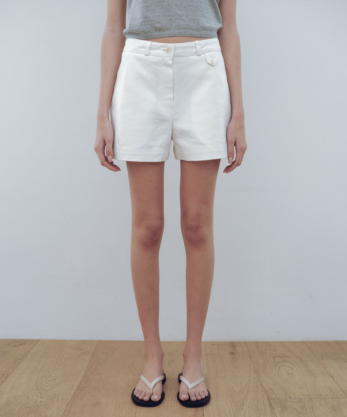 유라고(URAGO) Modern cotton half pants