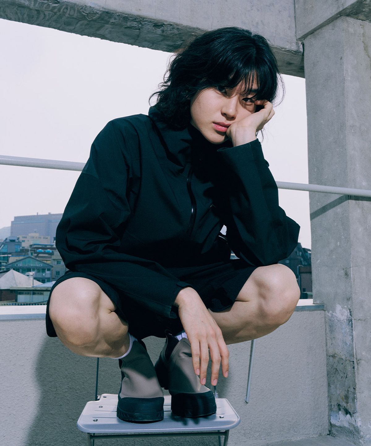 락피쉬웨더웨어(ROCKFISH WEATHERWEAR) [x GOYOWEAR] 2.5LAYER ESSENTIAL SHELL JACKET - 2color