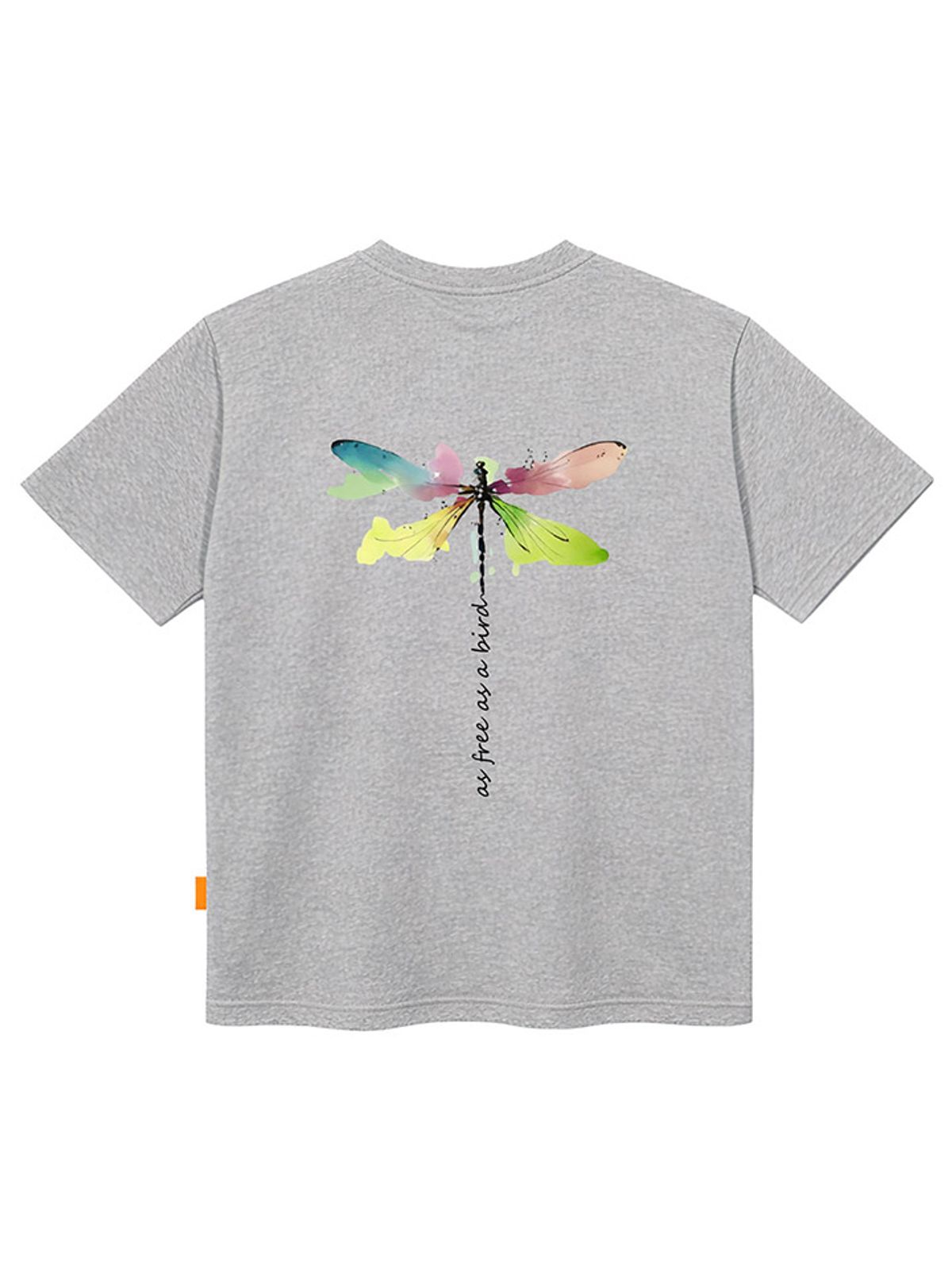 엘라모(LLAMO) 잠자리 반팔티셔츠 남녀공용 빅사이즈 S~4XL