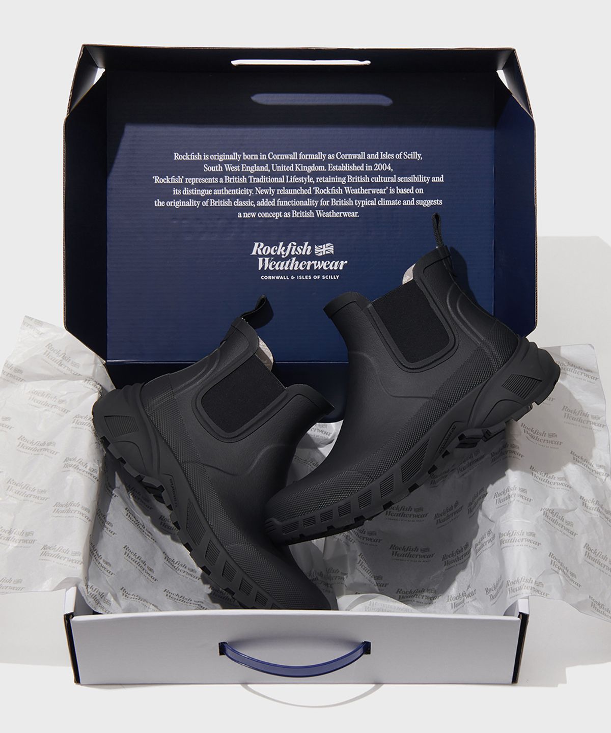 락피쉬웨더웨어(ROCKFISH WEATHERWEAR) [x GOYOWEAR] TRAIL RAIN BOOTS - 3 colors