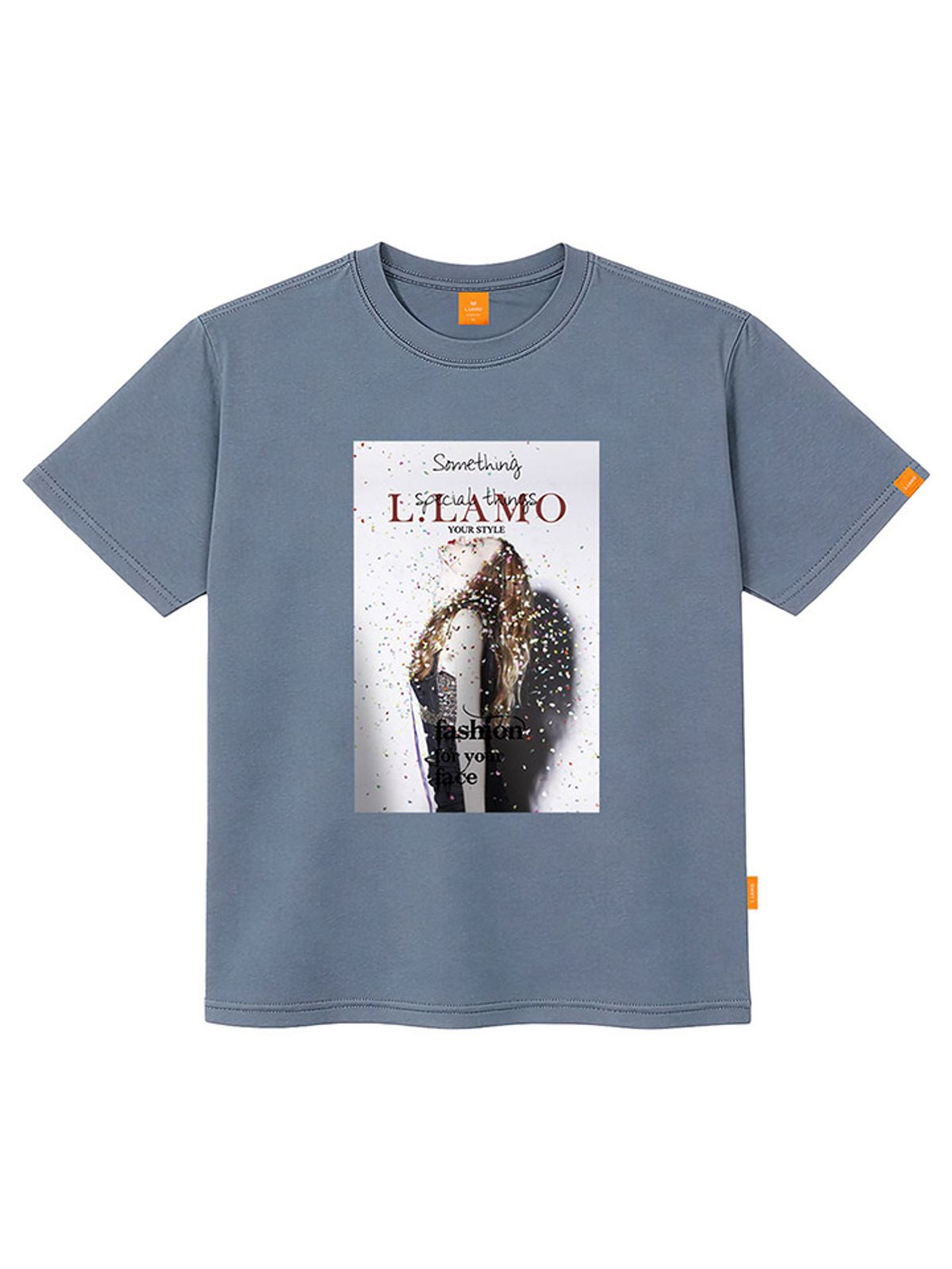 엘라모(LLAMO) 발렌타인 반팔티셔츠 남녀공용 빅사이즈 S~4XL
