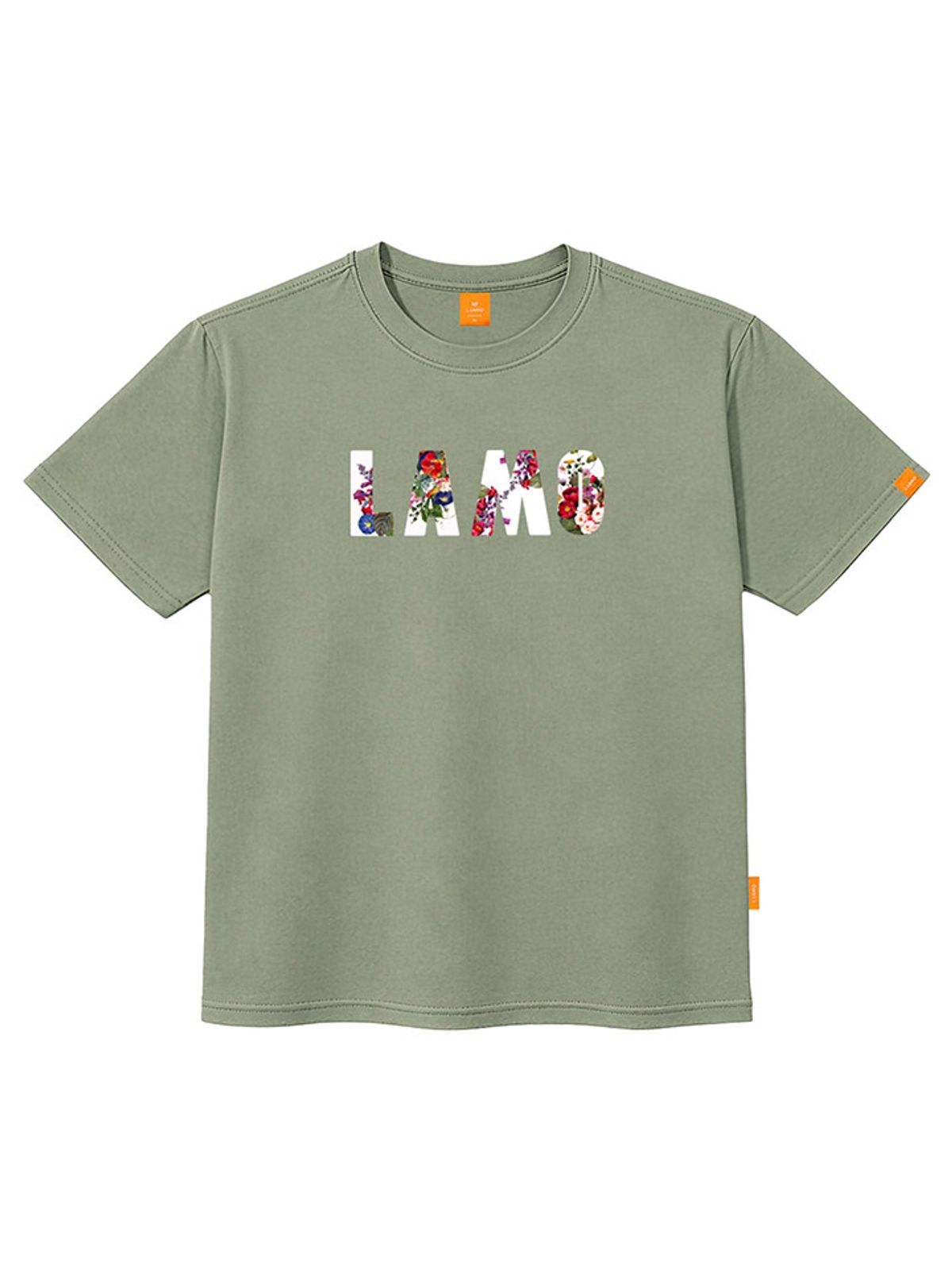 엘라모(LLAMO) 플라워가든 반팔티셔츠 남녀공용 빅사이즈 S~4XL