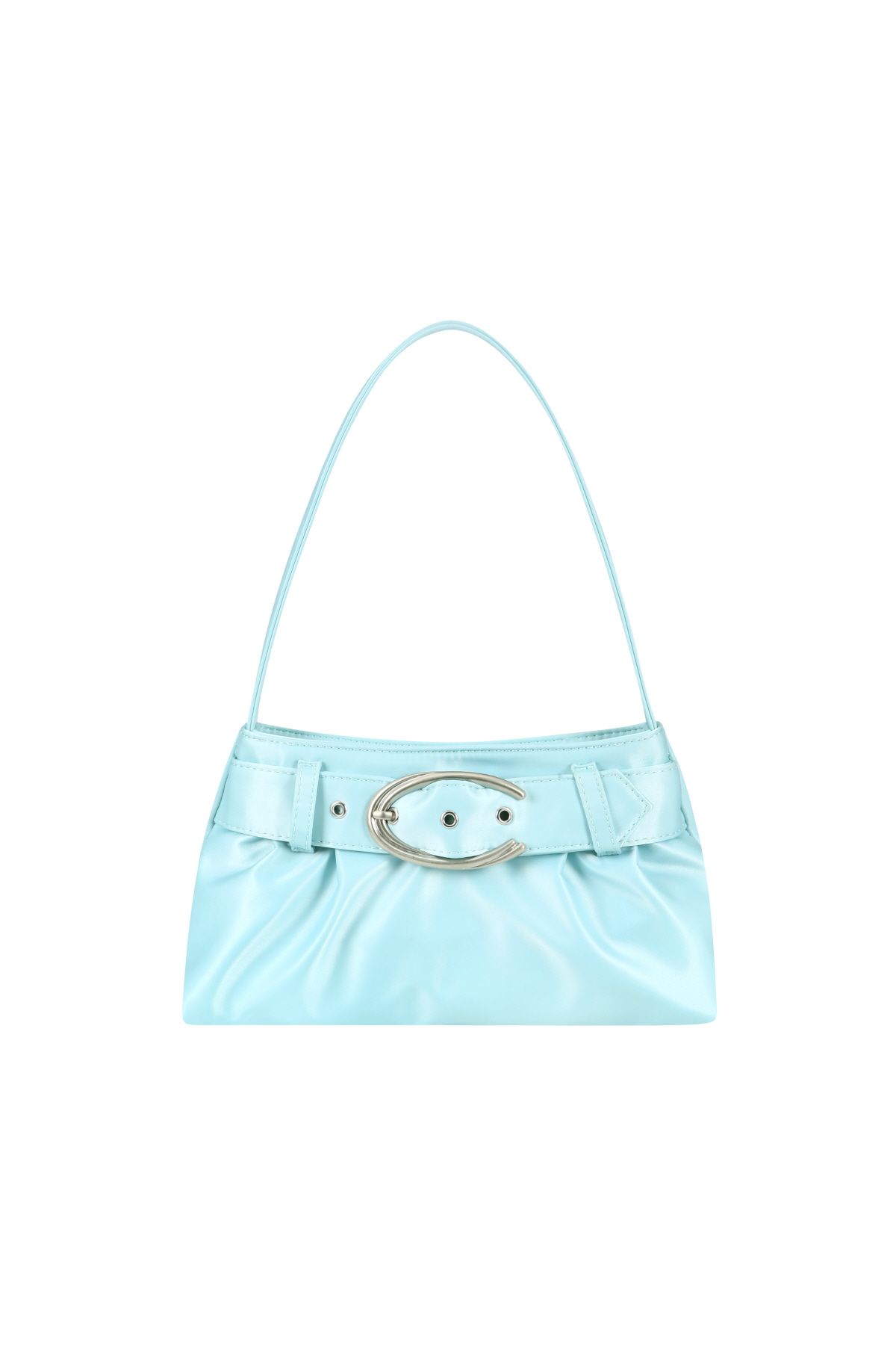 큐리티(CURETTY) C BELTED NYLON HOBO BAG_LIGHT BLUE