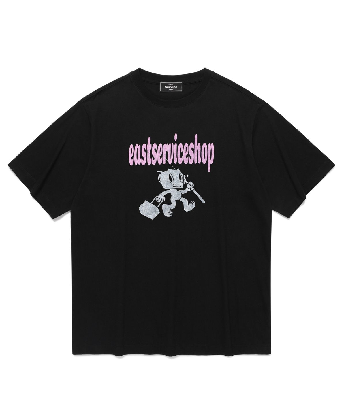 이스트서비스샵(eastserviceshop) Fishing Robo Half T - Black