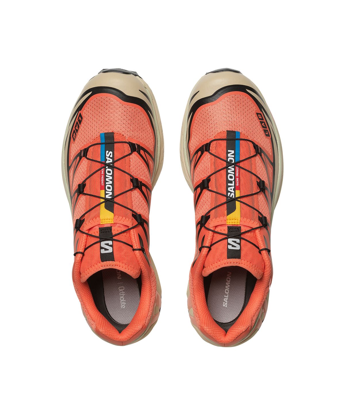 살로몬(SALOMON) XT-6 - 리빙 코랄:블랙:시멘트 / L47445000