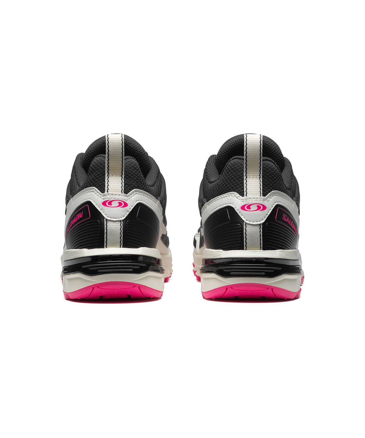 살로몬(SALOMON) ACS+ 헤리티지 팩 - 블랙:바닐라 아이스:핑크 글로 / L47436500