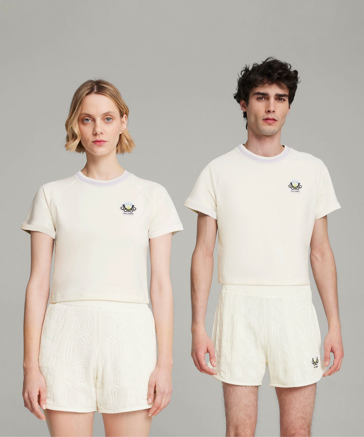 푸마(PUMA) 푸마ⅹ팔로모 베이비 반소매 티셔츠 - 웜 화이트 / 625911-65