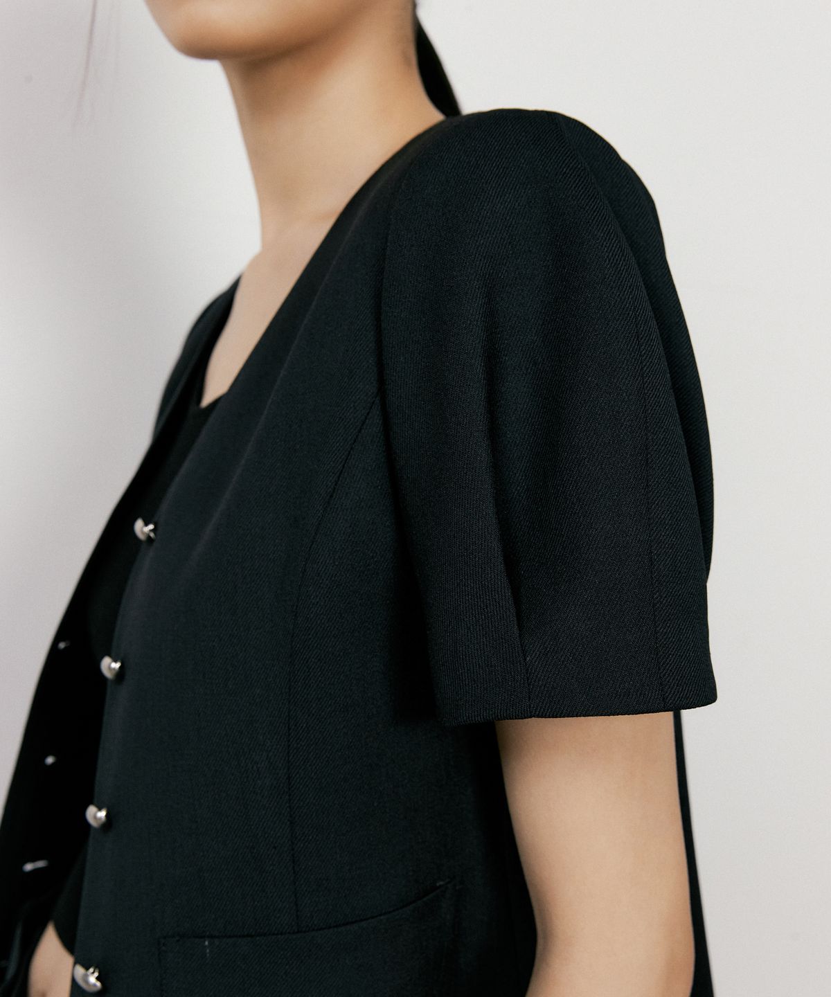 오떼뜨(OCTETTE) VOLUME SLEEVE JK_2COLOR