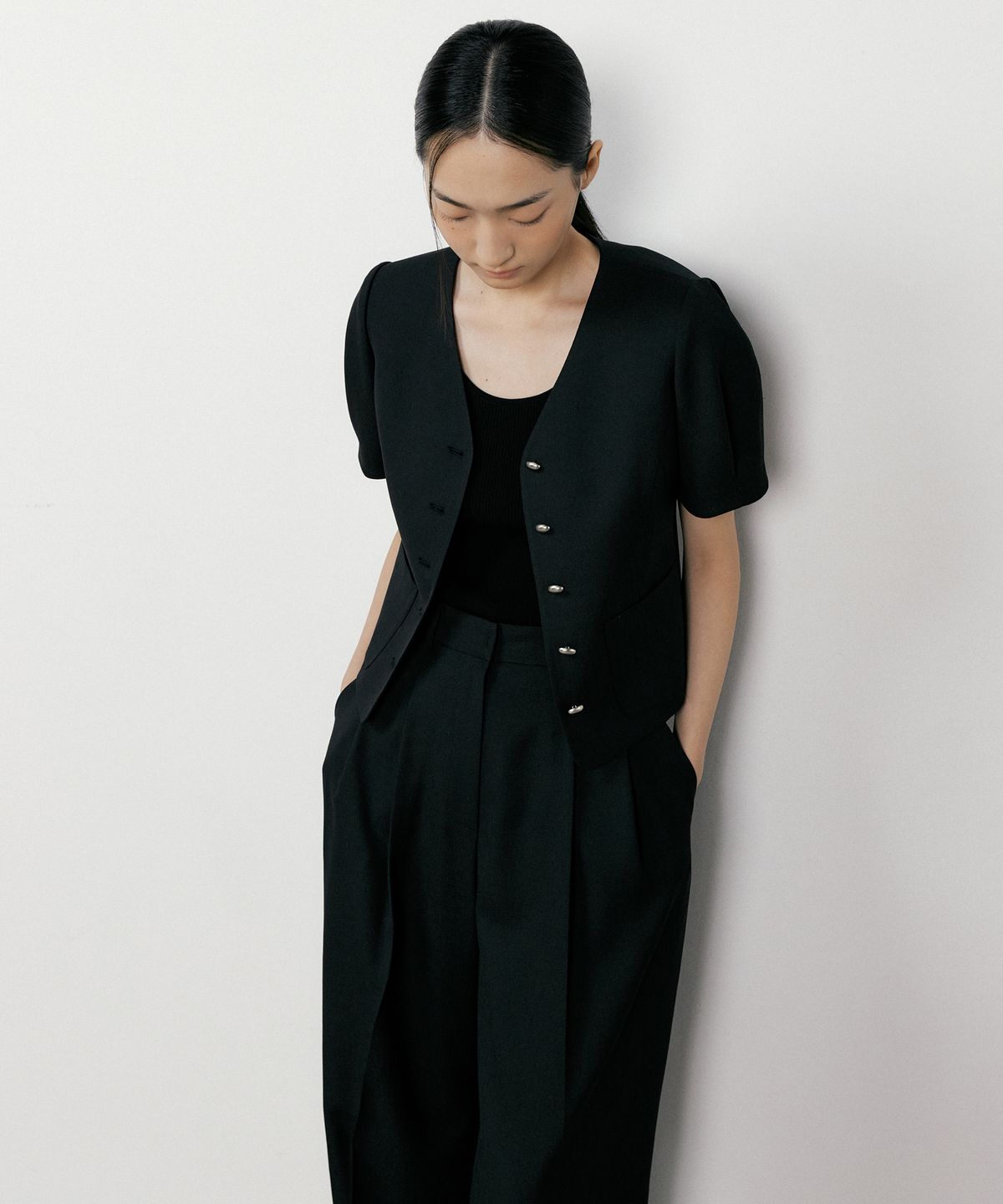 오떼뜨(OCTETTE) VOLUME SLEEVE JK_2COLOR