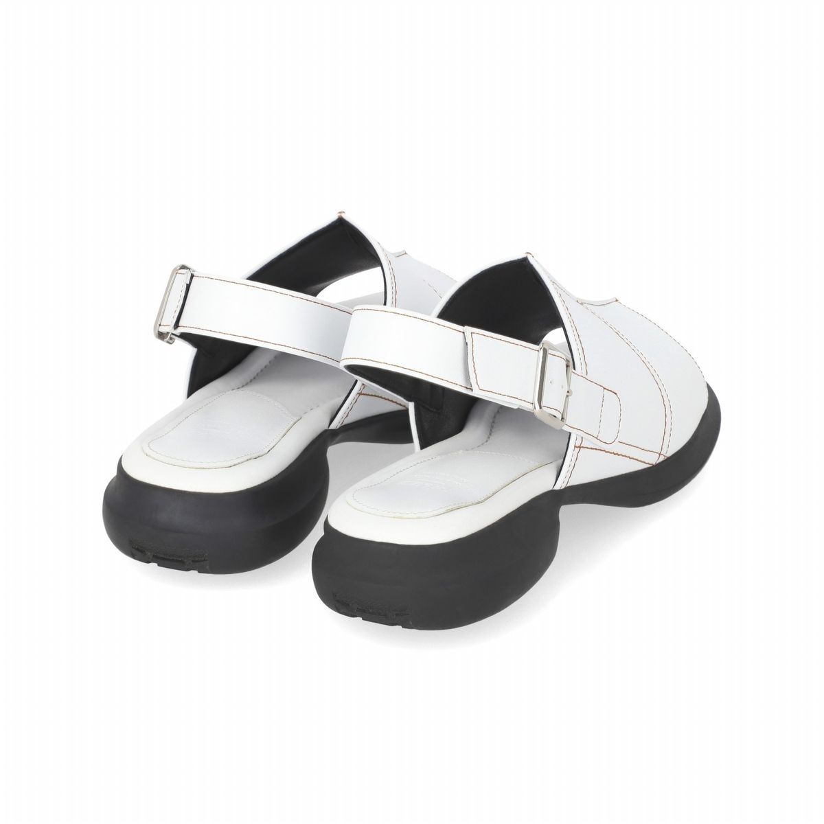 엘칸토(ELCANTO) 마쯔 여성 와이드라인 포인트 샌들 3.5cm LCWW49M426