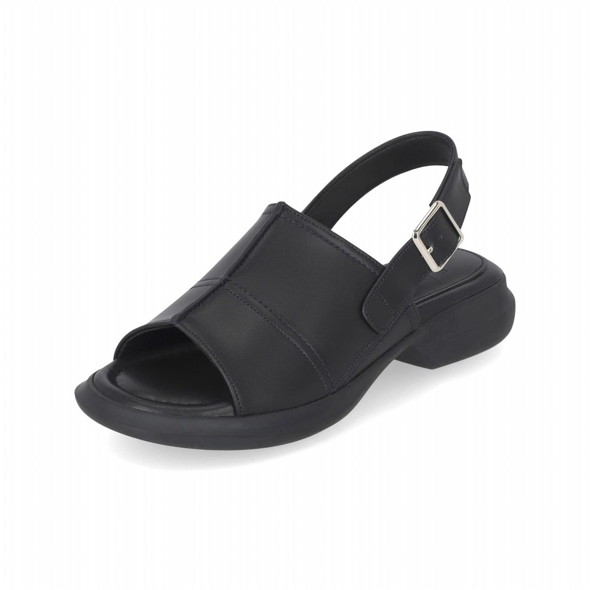 엘칸토(ELCANTO) 마쯔 여성 와이드라인 포인트 샌들 3.5cm LCWW49M426
