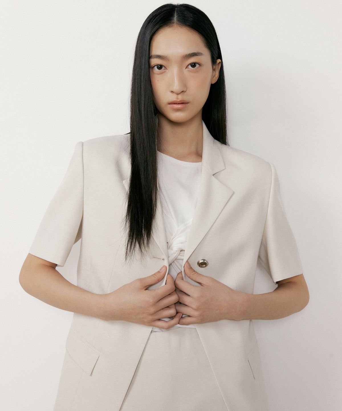 오떼뜨(OCTETTE) LINE BLAZER_2COLOR