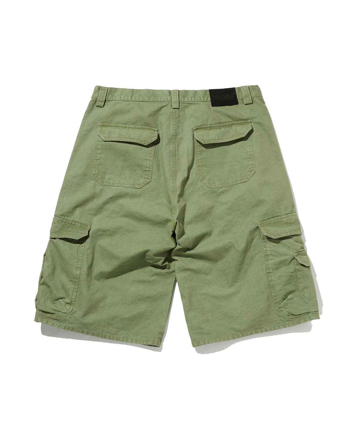 스웨이드(SUADE) WIDE CARGO SHORTS [KHAKI]