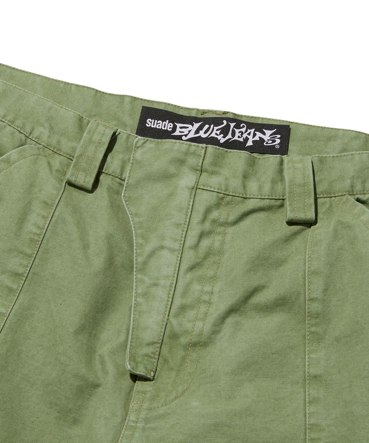 스웨이드(SUADE) WIDE CARGO SHORTS [KHAKI]