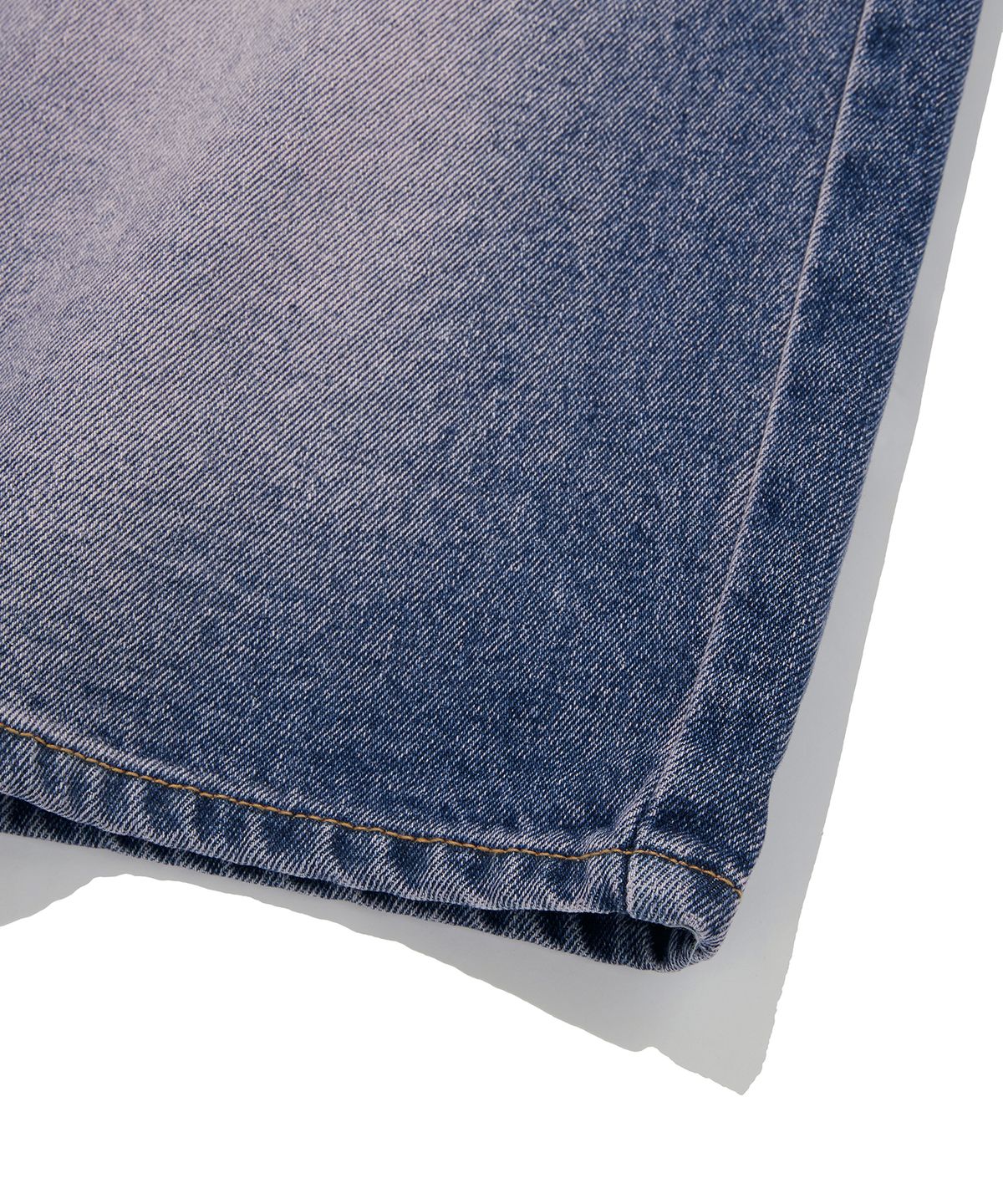 스웨이드(SUADE) COLOR WASHED DENIM SHORTS [PURPLE]