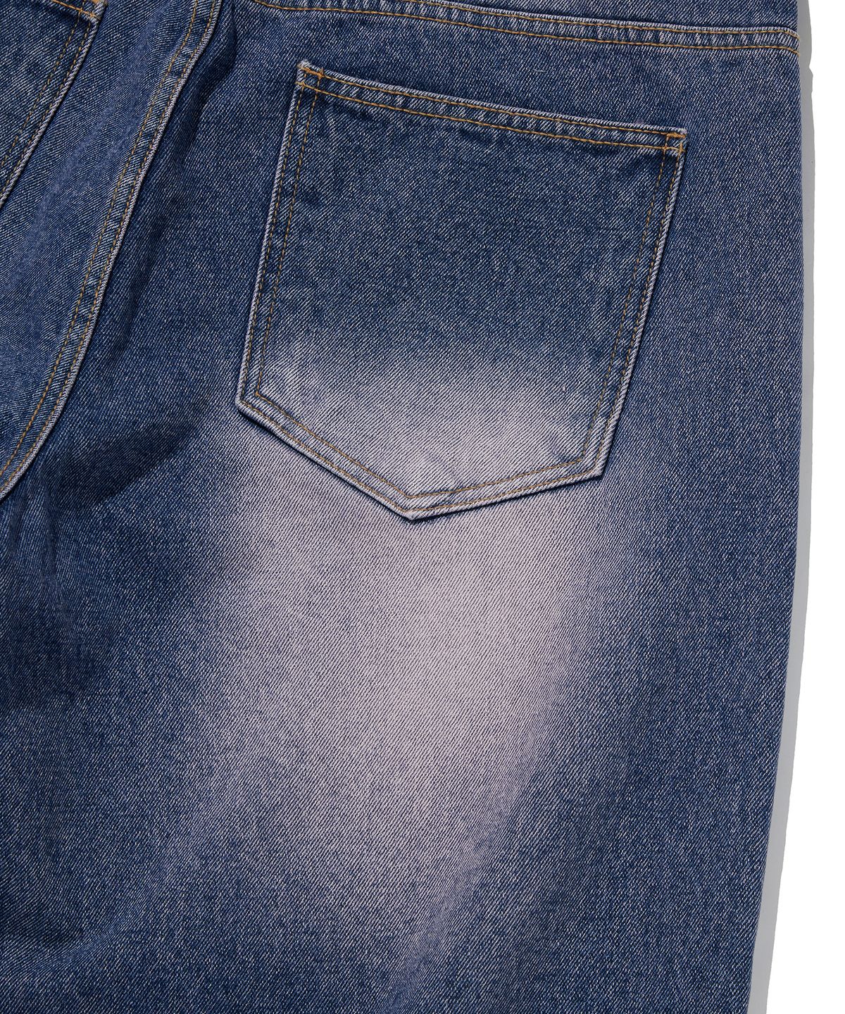 스웨이드(SUADE) COLOR WASHED DENIM SHORTS [PURPLE]