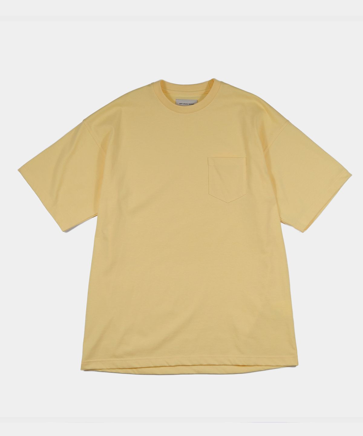 엠프(AMF) Loosed Pocket T-Shirt - Lemon