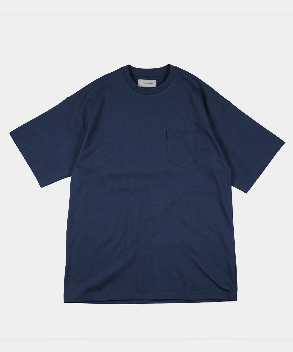 엠프(AMF) Loosed Pocket T-Shirt - Navy