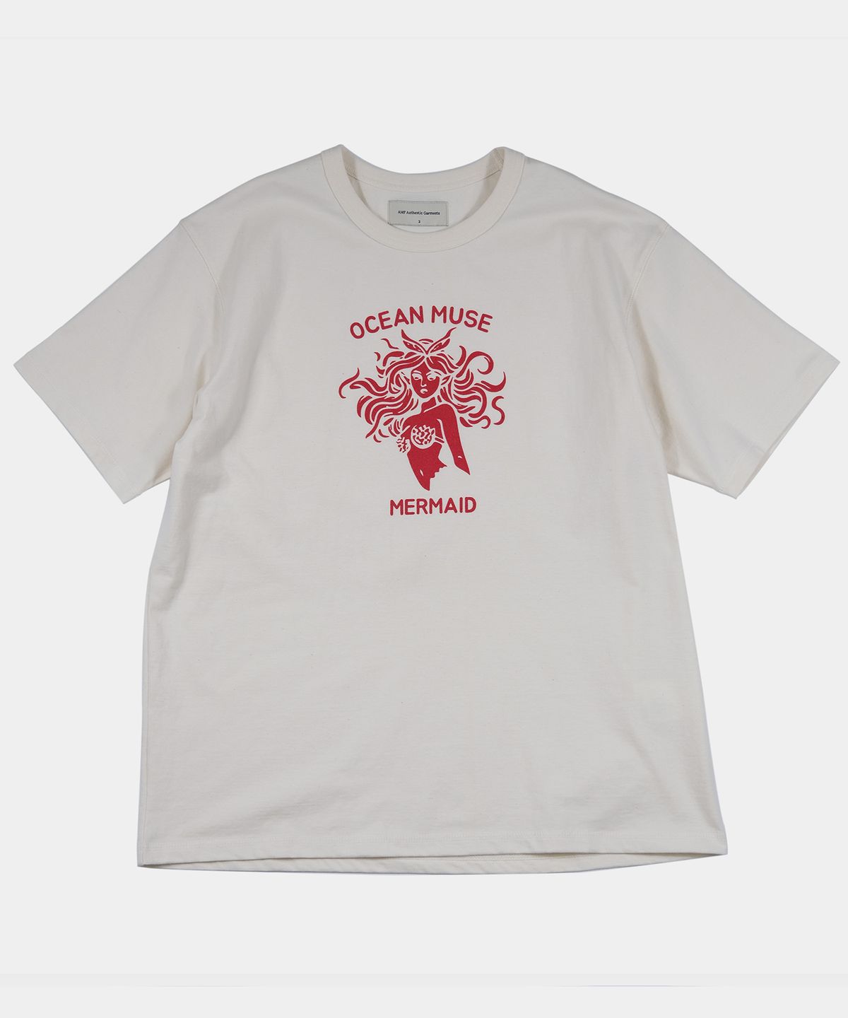 엠프(AMF) Mermaid T-Shirt - Ivory