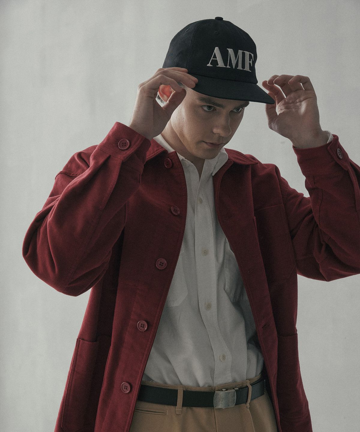 엠프(AMF) Basic Logo Ballcap - Black