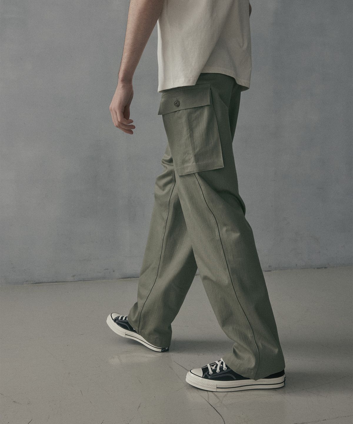 엠프(AMF) M-42 HBT Cargo Pants - Olive