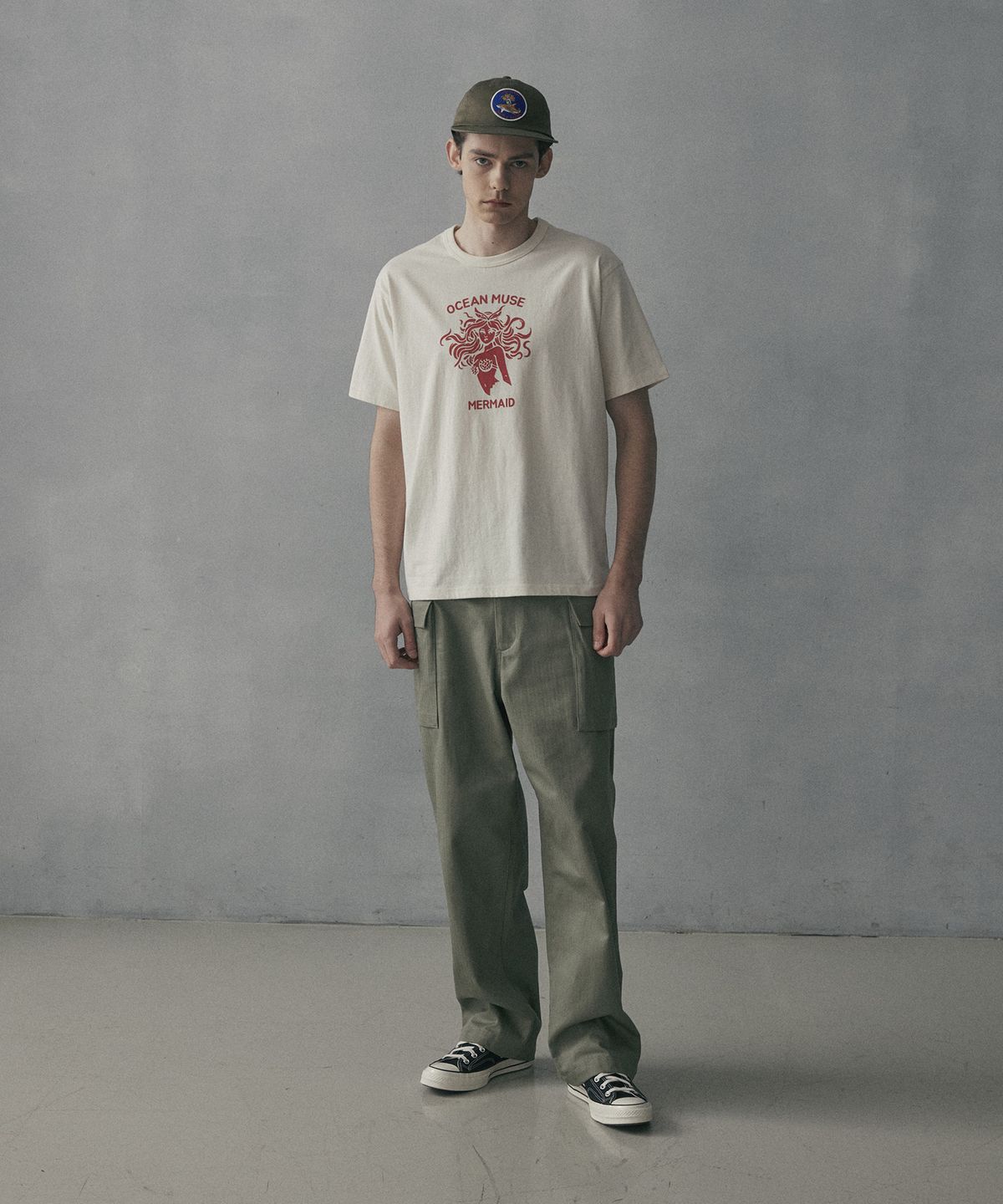 엠프(AMF) M-42 HBT Cargo Pants - Olive