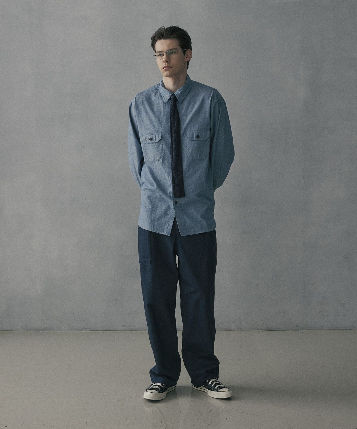 엠프(AMF) M-42 HBT Cargo Pants - Navy