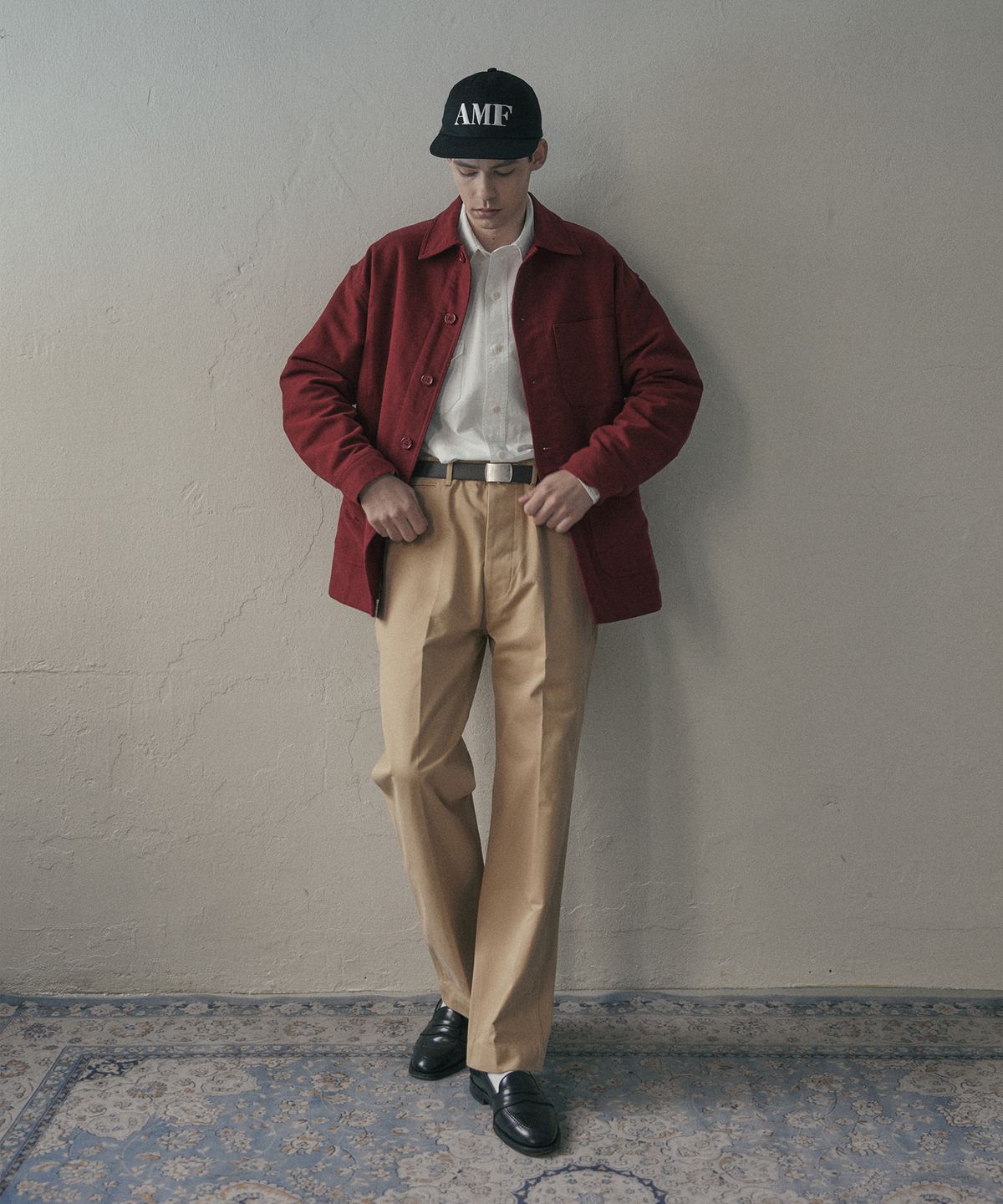 엠프(AMF) 1940s Officer Chino Pants - Khaki