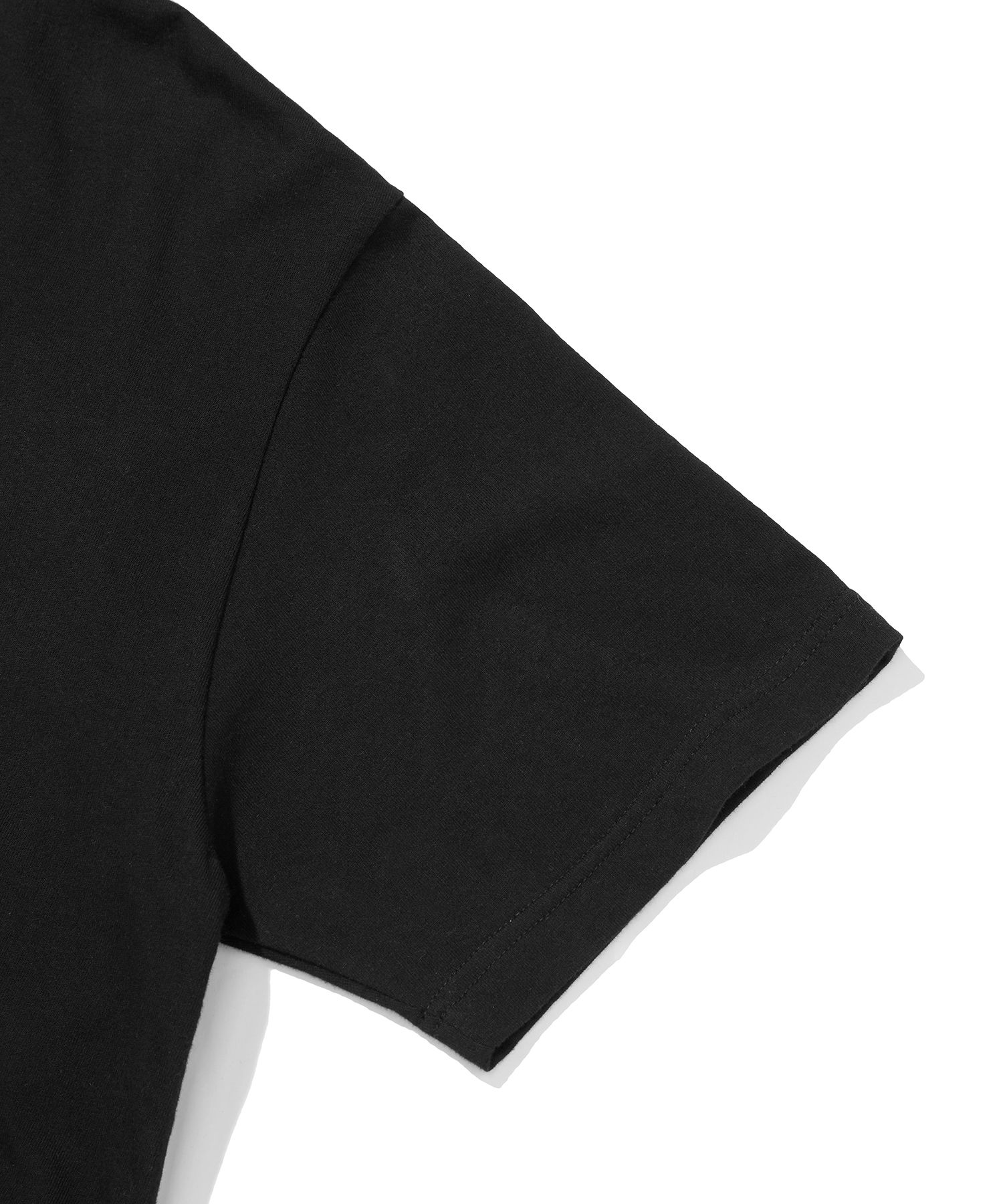 MUSINSA | SUADE HUH!! TEE [BLACK]