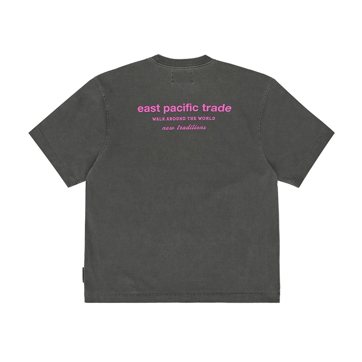 이피티(EPT) BOLD LOGO T-SHIRT (CHARCOAL)