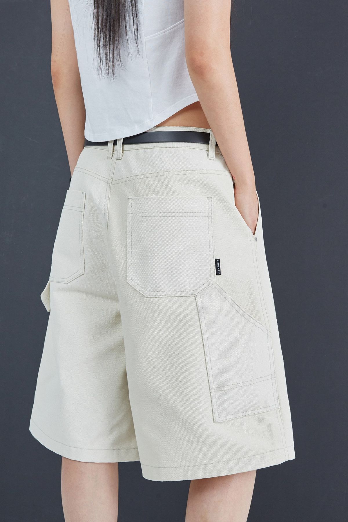 코드그라피(CGP) 카펜터 워시드 워크 버뮤다 반바지_4COLOR