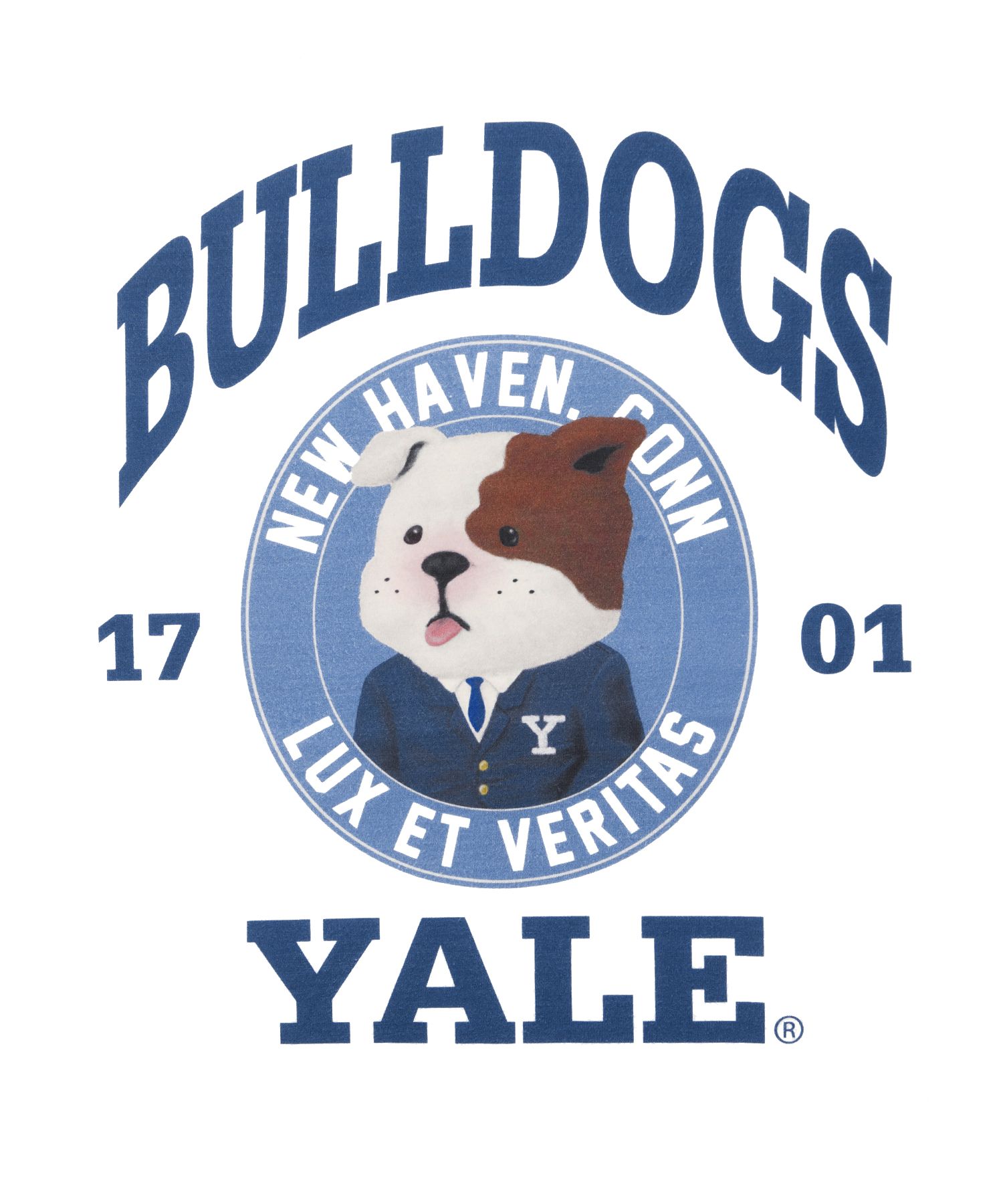 ☆YALE☆ BULLDOGS BOWWOW TSHIRT WHITE YEM1SS335BWH MUSINSA | YALE Bulldogs Bow Wow Short Sleeve T-Shirt White