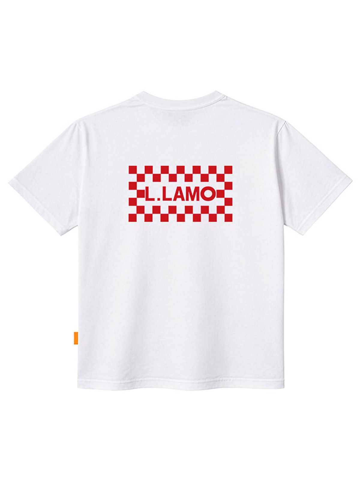 엘라모(LLAMO) 체스 반팔티셔츠 남녀공용 빅사이즈 S~4XL