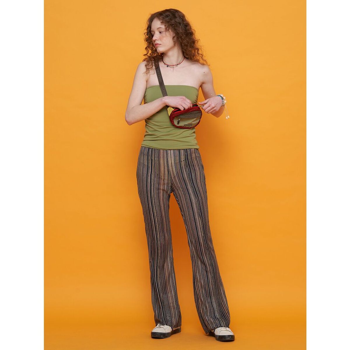 샌드 사운드(SAND SOUND) Color Tube Top  Green