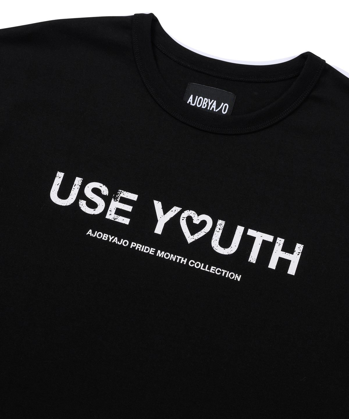 아조바이아조(AJOBYAJO) Use Youth T-Shirt [BLACK]