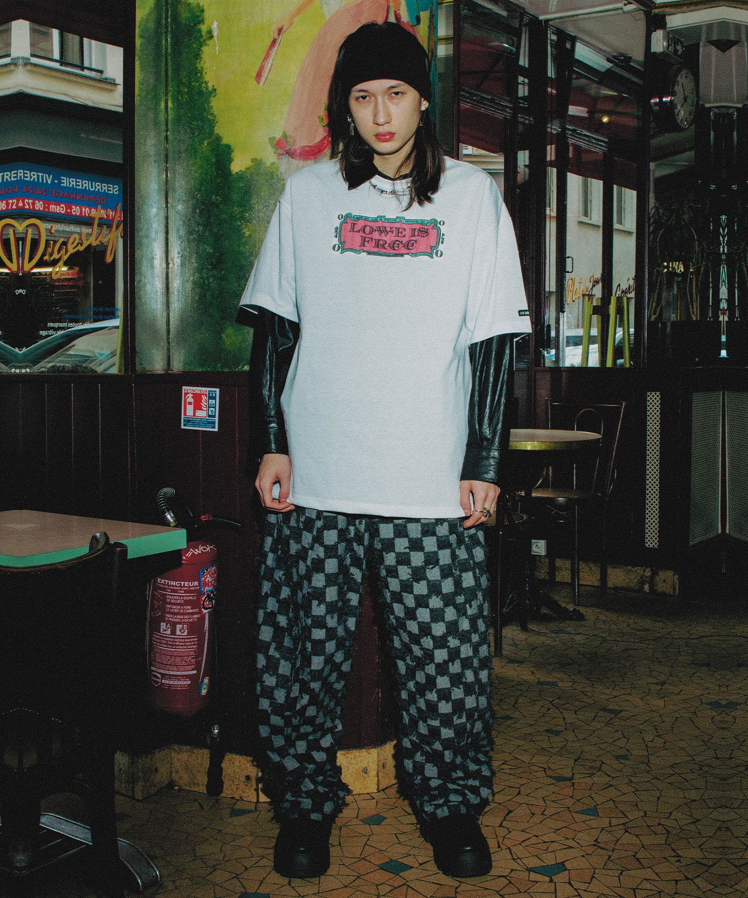 【AJO AJOBYAJO】24SS★ Love Is Free T-Shirt MUSINSA | AJOBYAJO Love Is Free T-Shirt [WHITE]