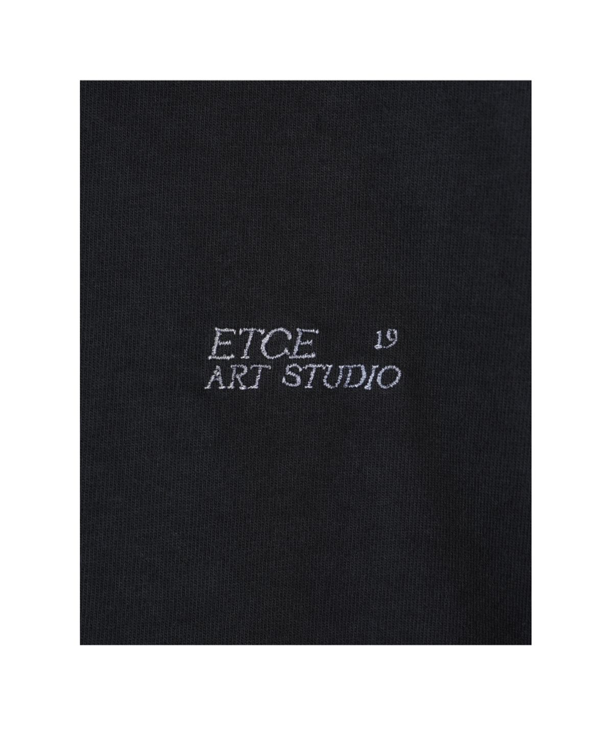 이티씨이(ETCE) ART STUDIO PIGMENT T-SHIRT (BLACK)