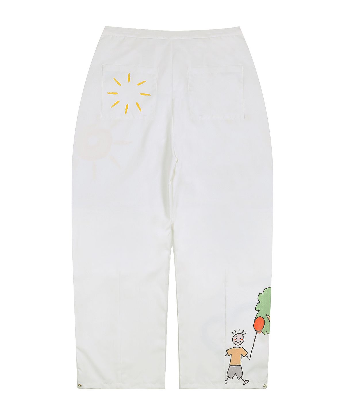 루나키후(RuNaKi'Hu') WXP003 해피 드림 핀턱 팬츠 (WHITE)