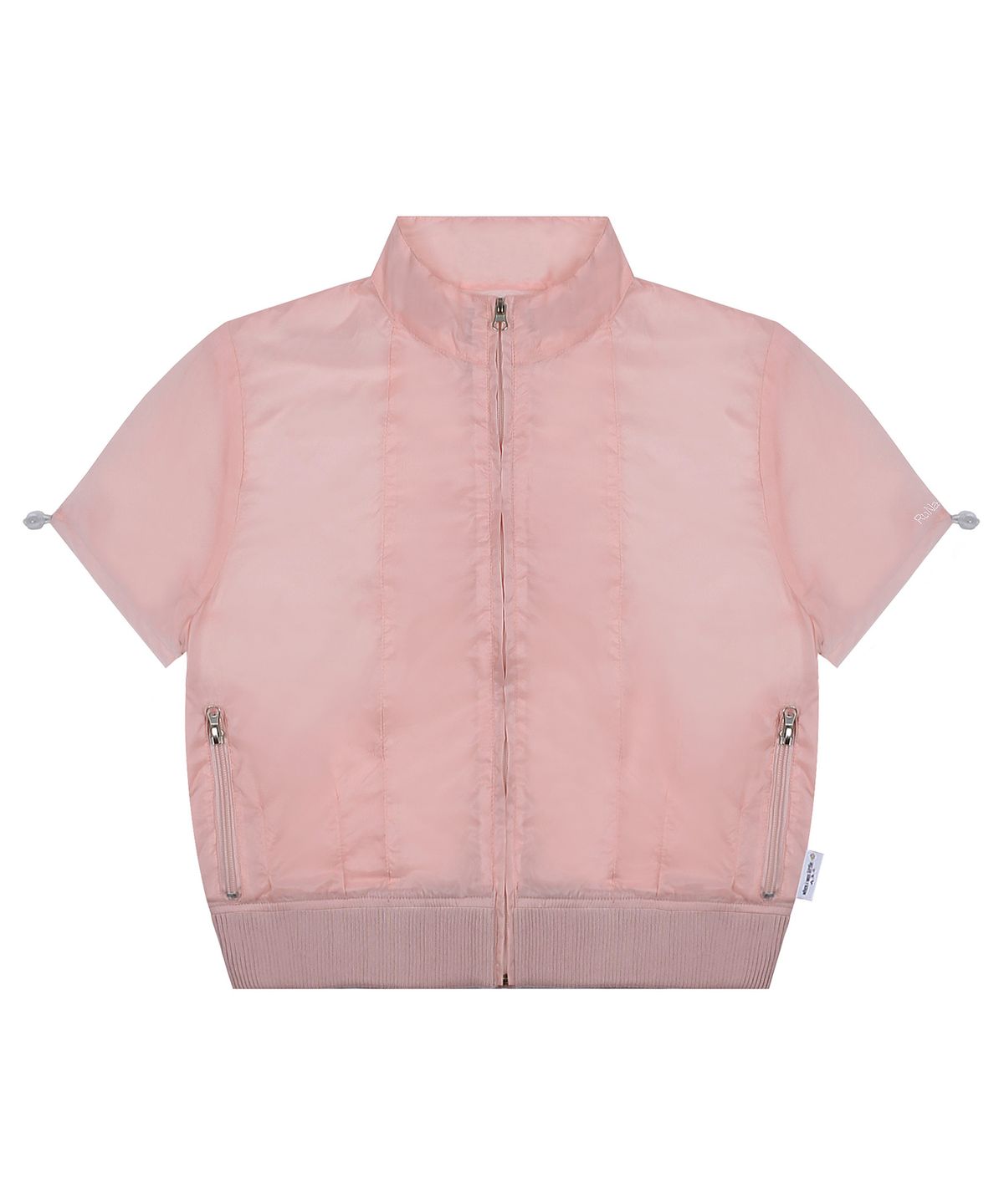 루나키후(RuNaKi'Hu') WXJ014 핀턱 반팔 자켓 (LIGHT PINK)