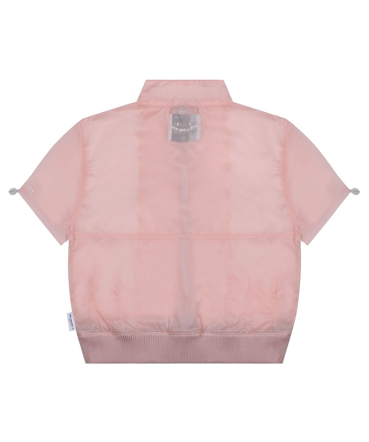 루나키후(RuNaKi'Hu') WXJ014 핀턱 반팔 자켓 (LIGHT PINK)