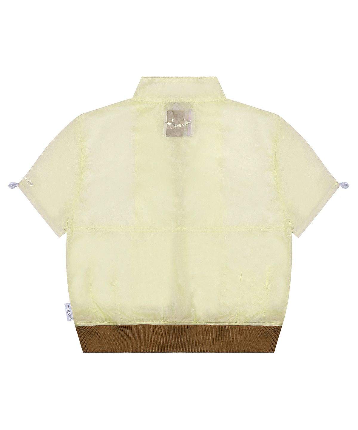 루나키후(RuNaKi'Hu') WXJ014 핀턱 반팔 자켓 (CREAM)