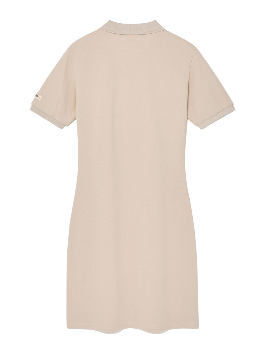 MUSINSA | GLOWNY HERITAGE POLO DRESS (ECRU)