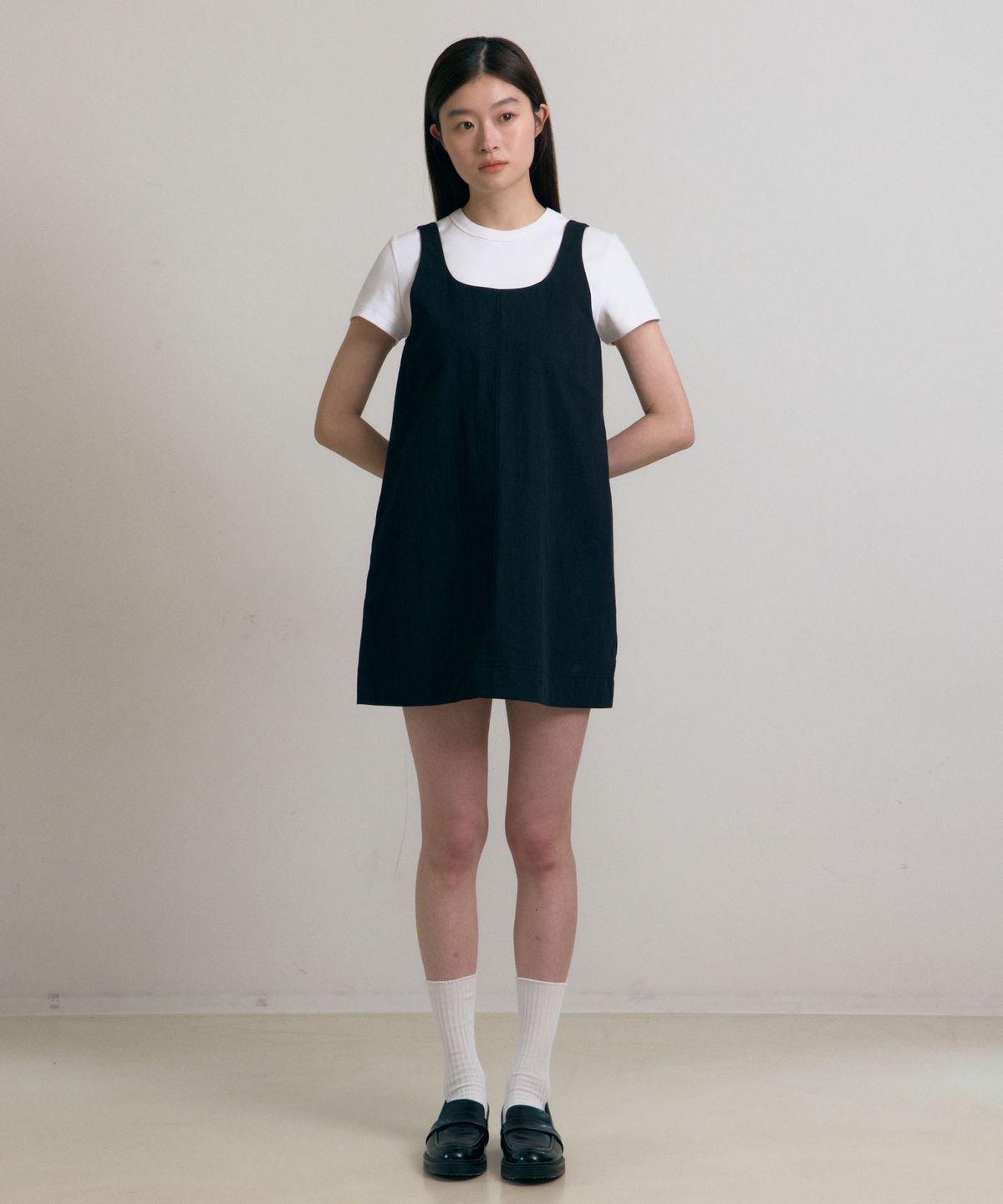 38컴온커먼(38COMEONCOMMON) Minimal dress (Black)