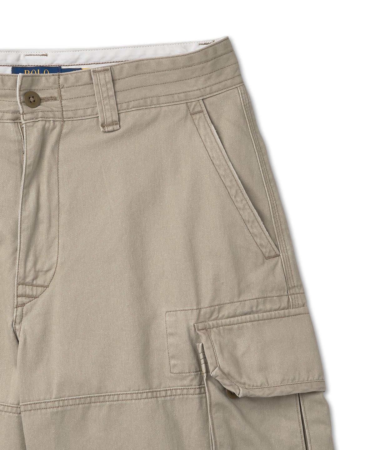 폴로 랄프 로렌(POLO RALPH LAUREN) 26.7cm 클래식핏 트윌 카고 쇼트 - 라이트베이지